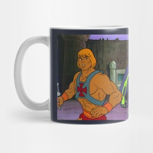 He-Man faces Scare Glow! Mug